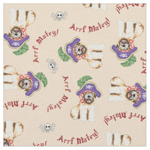 Wheaten Terrier Fabric