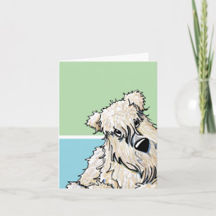 Wheaten Terrier Note Card