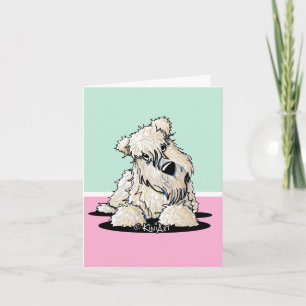 Wheaten Terrier Note Card