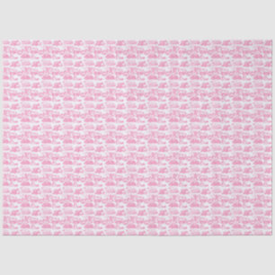 WHEATEN Terrier Pink Toile Tissue Paper