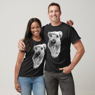 Wheaten Terrier T-shirts Terrier Dog Art Shirts