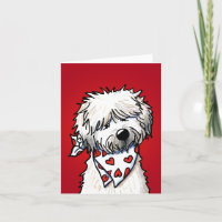 Wheaten Terrier Thank You Card