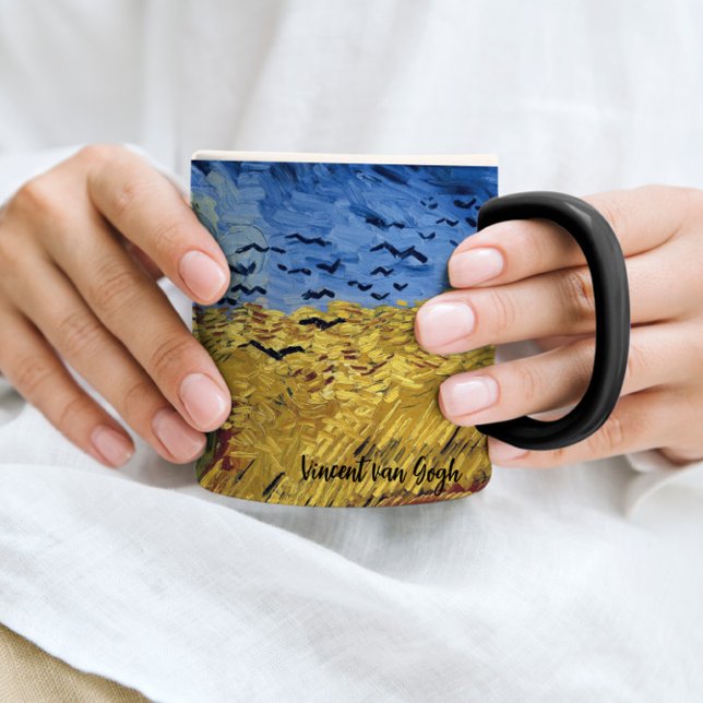 Wheatfield with Crows Vincent van Gogh Mug (Creator Uploaded)