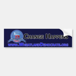Wheatland Democrats - Bumper Sticker
