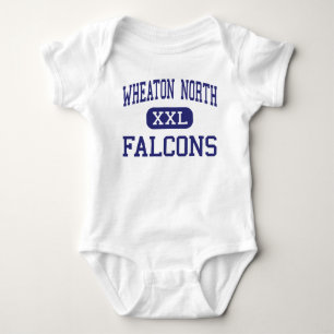 Wheaton North - Falcons - High - Wheaton Illinois Baby Bodysuit