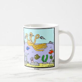 Wheeee: Octopus cartoon Coffee Mug