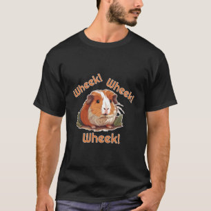 Wheek - Cute & Funny Guinea Pig Owner Cavy Lover S T-Shirt