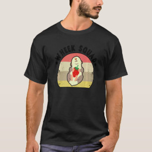Wheek Squad Graphic Guinea Pig Owner Pet Cavy Anim T-Shirt