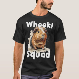 Wheek Squad - Guinea Pig Owner Pet Animal Lover Ve T-Shirt