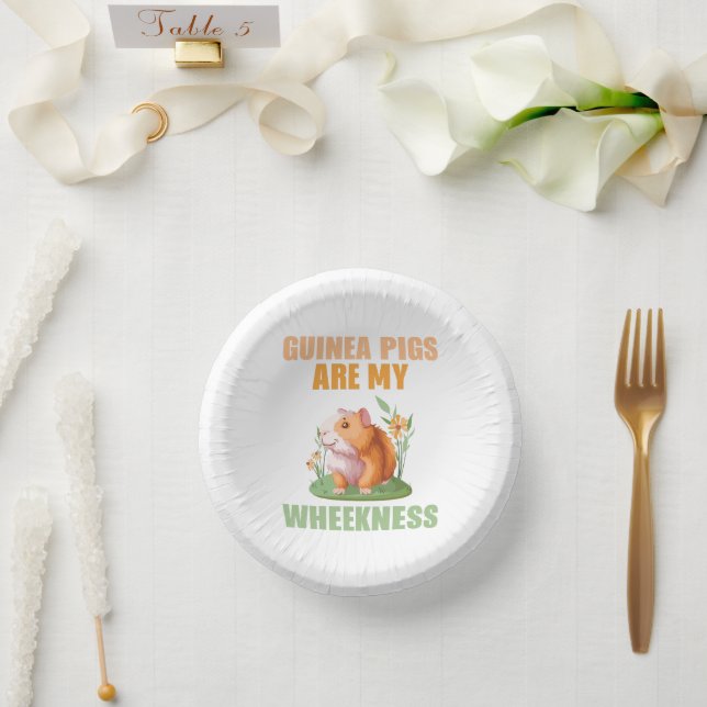 Wheekness Paper Bowls Plate (Wedding)