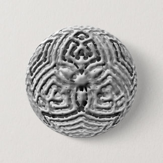 wheel - 3D 6 Cm Round Badge
