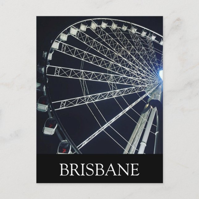 wheel brisbane postcard (Front)