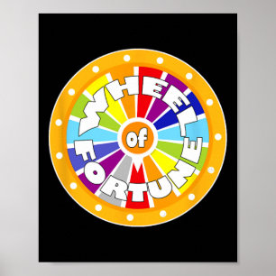 Wheel Fortune Cool For Mothers Day Fathers Day  Poster