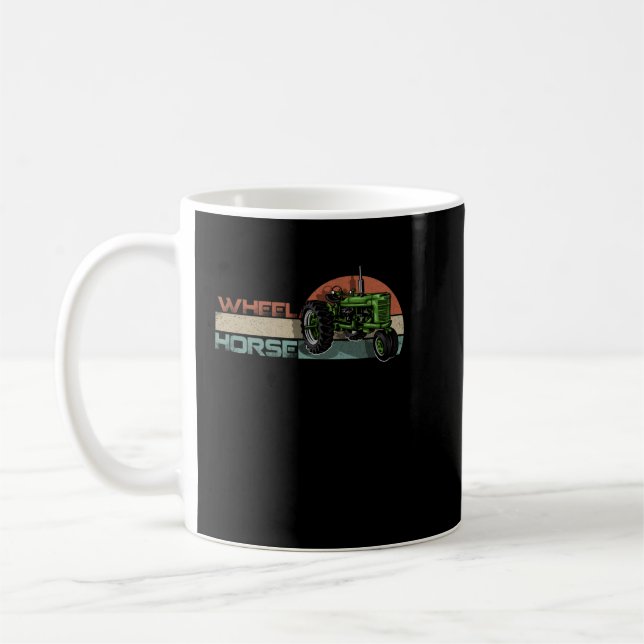 Wheel Horse Garden Tractor Coffee Mug (Left)