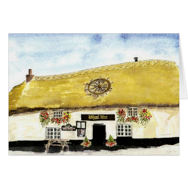 'Wheel Inn' Card (Front Horizontal)
