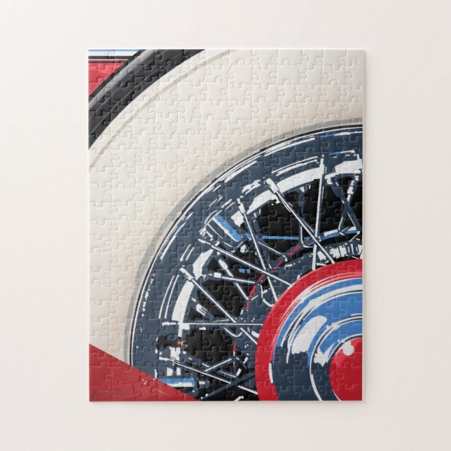 Wheel Jigsaw Puzzle (Vertical)