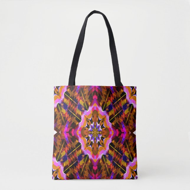 Wheel of a flower... tote bag (Front)