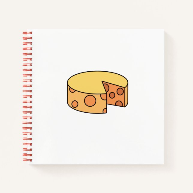 wheel of cheese notebook (Front)