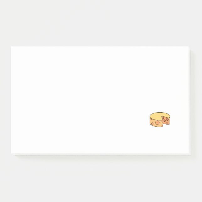 wheel of cheese post-it notes (Front)