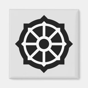 Wheel of Dharma (Buddhism, Hindusim) Magnet