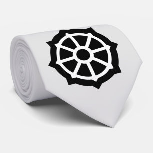 Wheel of Dharma (Buddhism, Hindusim) Tie