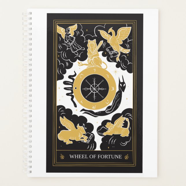 Wheel of Fortune 12 Months Planner (Front)