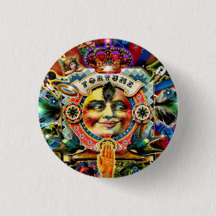 Wheel of Fortune 3 Cm Round Badge