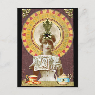 Wheel of Fortune Oracle Postcard