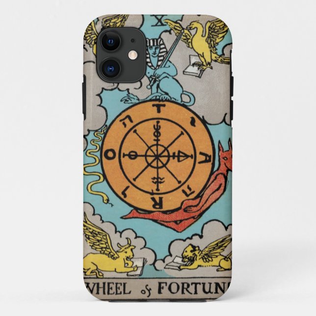 Wheel of Fortune Tarot Case (Back)