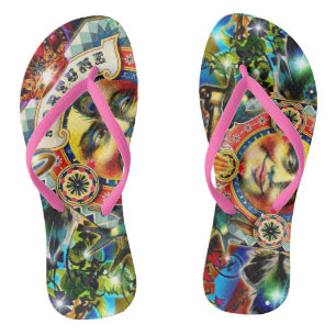 Wheel of Fortune Thongs