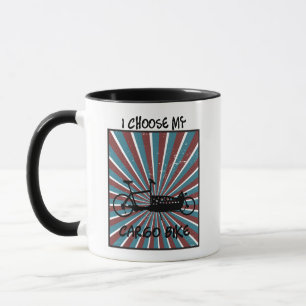 Wheel of load in the eye with radiation and mug