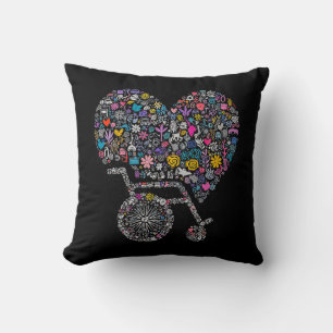 Wheel of Many Lives Cushion