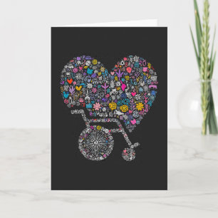Wheel of Many Lives Holiday Card