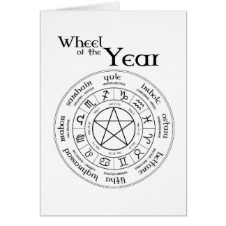 Wheel of the Year - Southern Hemisphere Card