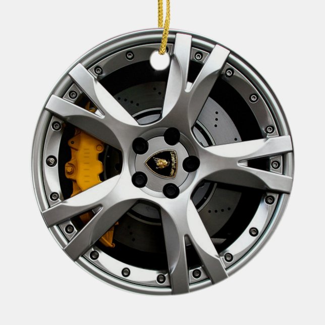 Wheel Ornament (Front)