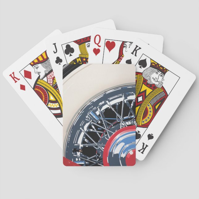 Wheel Playing Cards (Back)