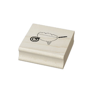 Wheelbarrow Art Stamp
