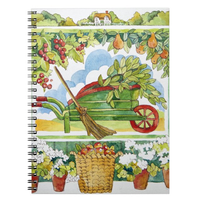 Wheelbarrow - garden surround 2012 notebook (Front)