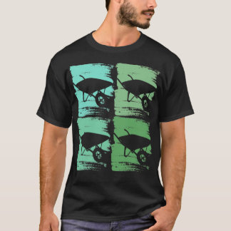 Wheelbarrow Gardener 2 T-Shirt