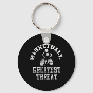 Wheelchair Basketball Greatest Threat  Key Ring