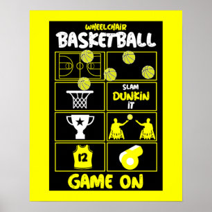 Wheelchair Basketball Players     Poster