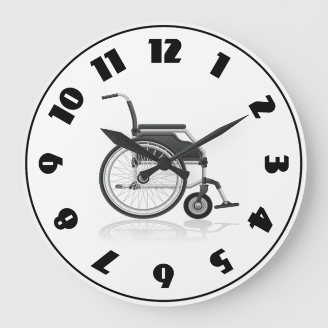 Wheelchair Clock (Front)