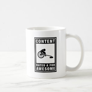 Wheelchair Curling Coffee Mug