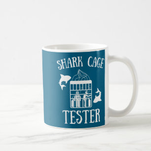 Wheelchair Handicap Humor Handicapped Shark Cage T Coffee Mug