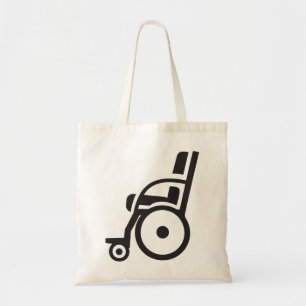 Wheelchair Icon Tote Bag