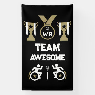 Wheelchair Murderball Sportswear Banner