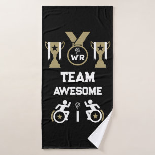 Wheelchair Murderball Sportswear Bath Towel