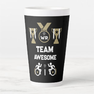 Wheelchair Murderball Sportswear Latte Mug