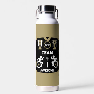 Wheelchair Murderball Sportswear Water Bottle