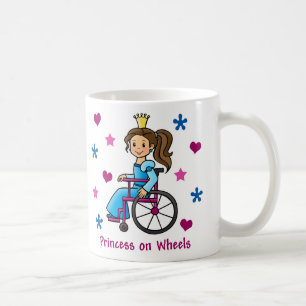 Wheelchair Princess Coffee Mug